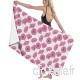 artyly Serviette de Bain Pavot Rose Wrap Microfibre draps de Bain Serviette de Plage pour Homme/Femme  80x130 cm - B07VQHF3DL